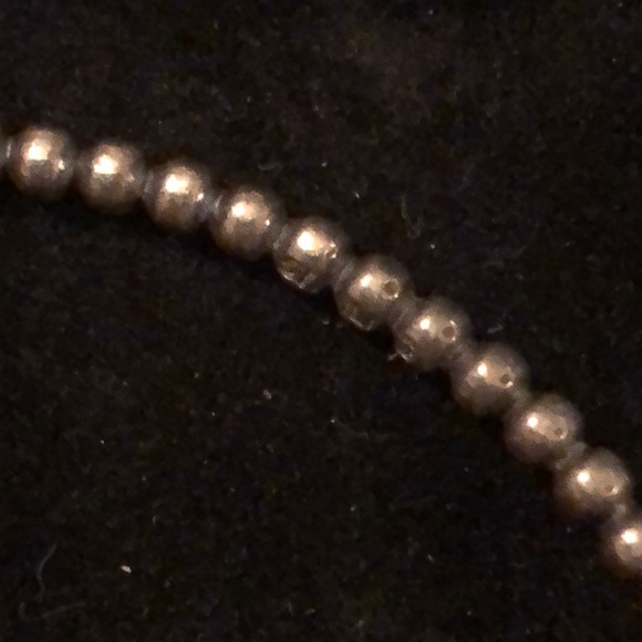 Sterling Silver Bangle Bead Bracelet - Picture 2 of 7